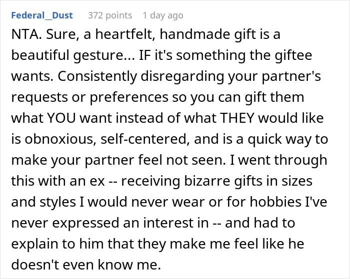 &ldquo;I Don&rsquo;t Want It&rdquo;: Wife Surprises Husband With Handmade Gift, He Gives It Back