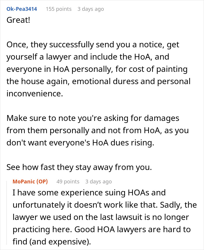 HOA Karen Loses It After Family Paints House Black, Demands Immediate Repaint