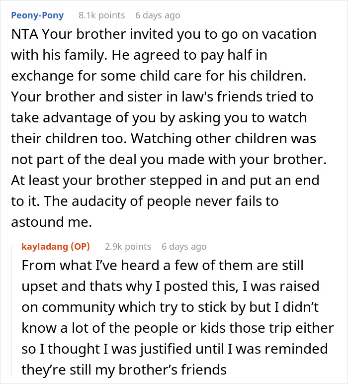 Delusional Parents Think Woman Is Their Free Babysitter On Vacation, She Crushes Their Entitlement Delusional Parents Think Woman Is Their Free Babysitter On Vacation, She Crushes Their Entitlement