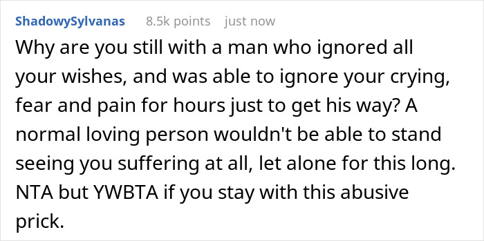 &ldquo;[Am I The Jerk] For Telling My Husband That He Absolutely Ruined The Birth Of Our Child?&rdquo;