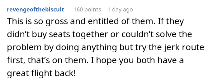 Passenger Demands Toddler Move From Paid Seat: "Not Ask, But Demand" Passenger Demands Toddler Move From Paid Seat: "Not Ask, But Demand"