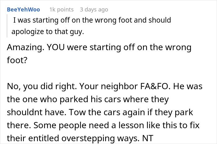 Neighbors Think They Can Park In Person&rsquo;s Garage Without Permission, Get A $1,000 Reality Check