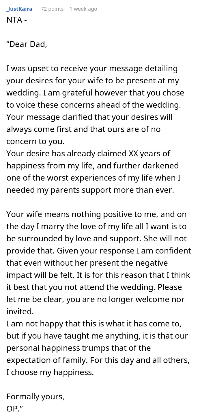 Man’s Affair Wrecks Family, Is Shocked New Wife Won’t Be Invited To Daughter’s Wedding Man’s Affair Wrecks Family, Is Shocked New Wife Won’t Be Invited To Daughter’s Wedding