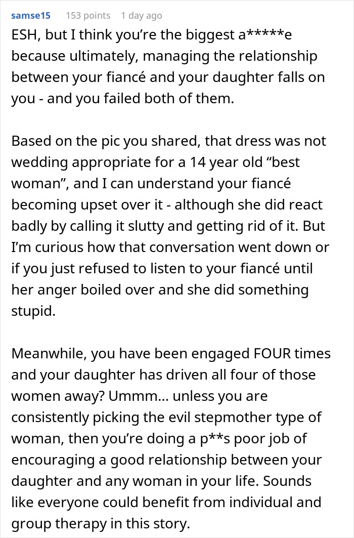 Bride Destroys Stepdaughter&rsquo;s &ldquo;Provocative&rdquo; Dress So She Can&rsquo;t Wear It, The Payback Makes Her Cry