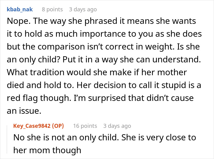Man&rsquo;s Grief Ritual Ends In A Cold Breakup After GF Is Forced To Have Lunch Date With Mom Alone