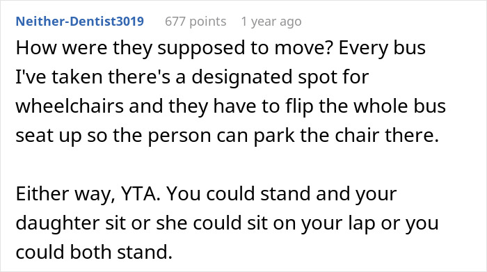 Mom Is Livid After Disabled Person On Bus Refused To Move So She Could Sit Together With Her 5YO Mom Is Livid After Disabled Person On Bus Refused To Move So She Could Sit Together With Her 5YO