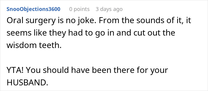 Woman Chooses Greece Vacation Over Helping Husband After Wisdom Teeth Removal, Family Livid