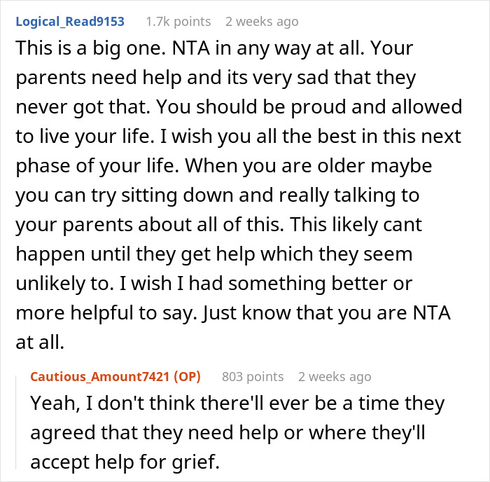 Parents Want 18YO To Forever Grieve Sister He Never Knew, Enraged He Won't Take Her Pic To Dorm Parents Want 18YO To Forever Grieve Sister He Never Knew, Enraged He Won't Take Her Pic To Dorm