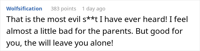 Person Takes A &ldquo;Wonderfully Evil&rdquo; Route To Make Parents Understand Their &ldquo;No&rdquo; To Taking Brother In