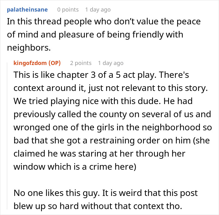 &ldquo;Should Have Just Let Sleeping Dogs Lie&rdquo;: Person Makes Neighbor Regret Their Threats