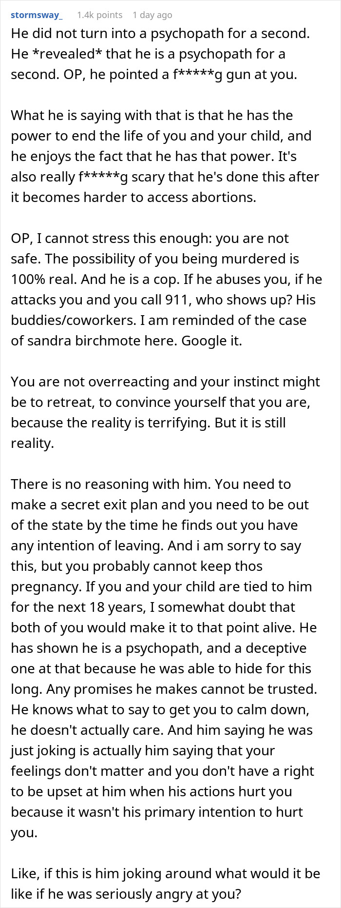"His Face Was Terrifying": Wife Terrified After Husband Turns "Psychotic" "His Face Was Terrifying": Wife Terrified After Husband Turns "Psychotic"