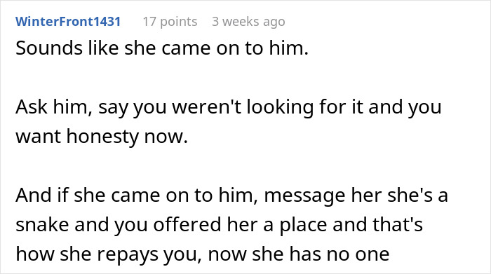 Text screenshot discussing friend's inappropriate behavior and consequences. Text screenshot discussing friend's inappropriate behavior and consequences.