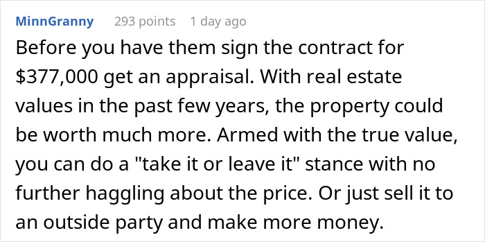 Grandma And Her Son Try To Get Grandson To Give Up Inherited Home, He Sees Through Their Tricks