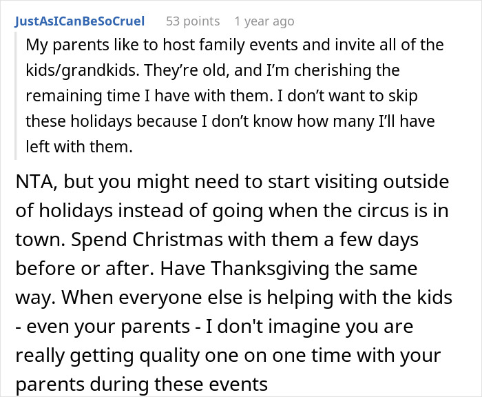 Childfree Woman Gets Called Out For Not Babysitting At Family Events, Gives Them A Reality Check Childfree Woman Gets Called Out For Not Babysitting At Family Events, Gives Them A Reality Check