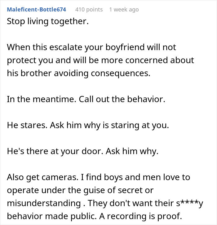 GF Complains That BF's 11YO Brother's Behavior Is Creepy, He Says She's Overreacting