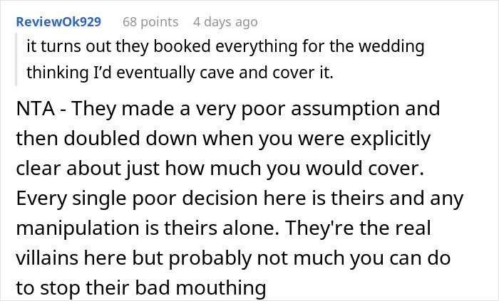 Bride Goes Overboard With A Fancy Wedding After Uncle Promises To Pay, Gets A Harsh Reality Check Bride Goes Overboard With A Fancy Wedding After Uncle Promises To Pay, Gets A Harsh Reality Check