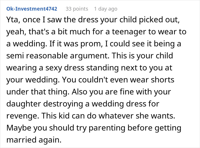 Bride Destroys Stepdaughter&rsquo;s &ldquo;Provocative&rdquo; Dress So She Can&rsquo;t Wear It, The Payback Makes Her Cry