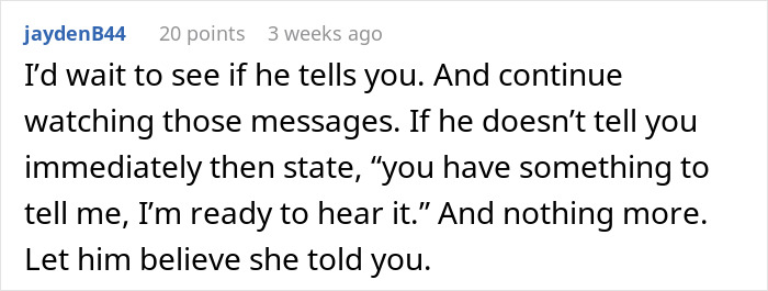 A comment thread discussing relationship advice and boundaries with a friend's guest. A comment thread discussing relationship advice and boundaries with a friend's guest.