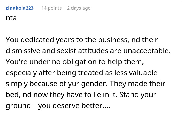 Men Laugh After Granddaughter Is Forced Out Of Business, Beg Her To Return As Everything Fails