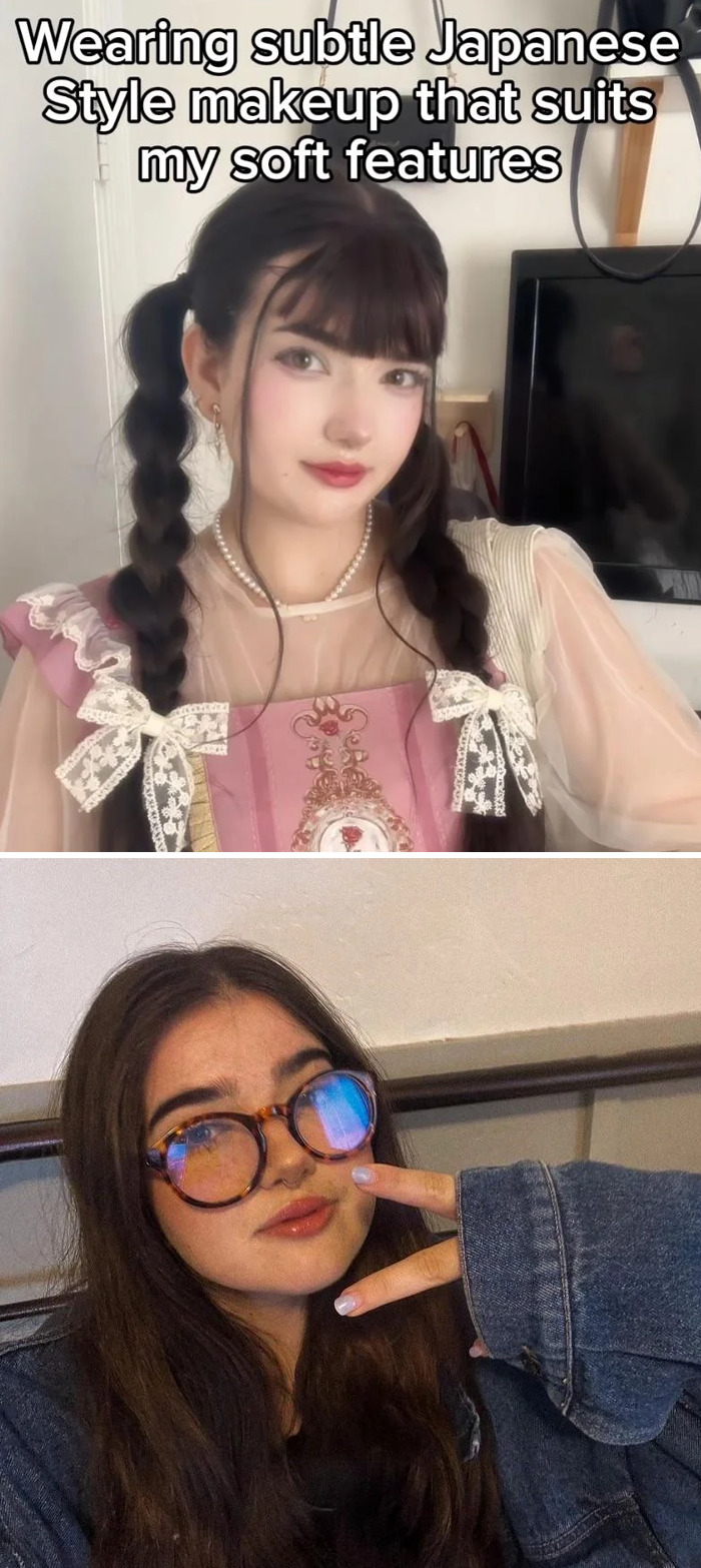 Online Creator Known For Their “Japanese Style” Makeup. 2024 vs. 2019/2020