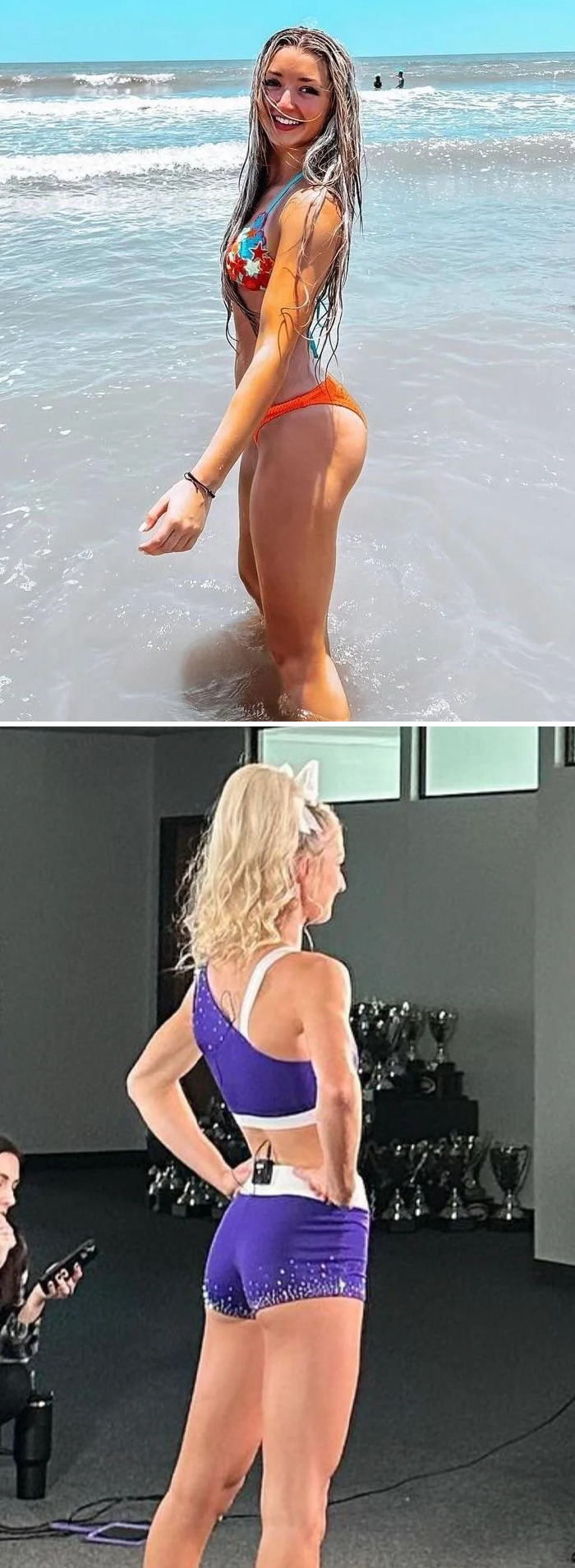 Her Insta vs. Her Cheer Teams