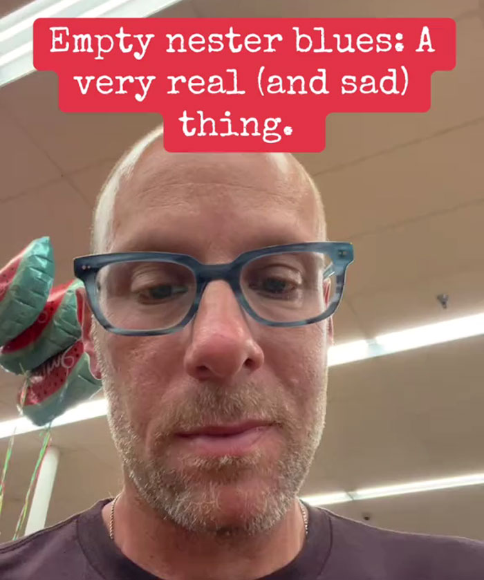 Dad Going Grocery Shopping Is Suddenly Hit With The Full Impact Of Being An Empty Nester Dad Going Grocery Shopping Is Suddenly Hit With The Full Impact Of Being An Empty Nester