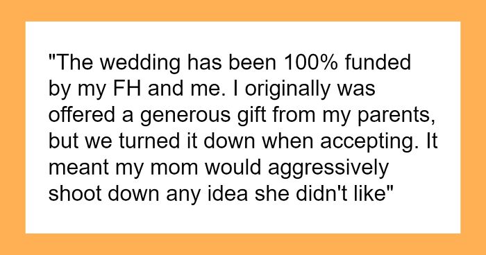 Mom Demands Wedding Centerpieces Go To Her Friends, Daughter Is Taken Aback