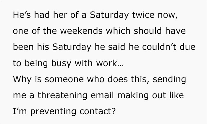 Ex Who Has Never Prioritized Child Suddenly Sends Long Email Asking For Joint Custody, Woman Suspicious Ex Who Has Never Prioritized Child Suddenly Sends Long Email Asking For Joint Custody, Woman Suspicious