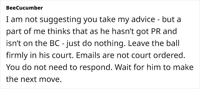 Ex Who Has Never Prioritized Child Suddenly Sends Long Email Asking For Joint Custody, Woman Suspicious Ex Who Has Never Prioritized Child Suddenly Sends Long Email Asking For Joint Custody, Woman Suspicious