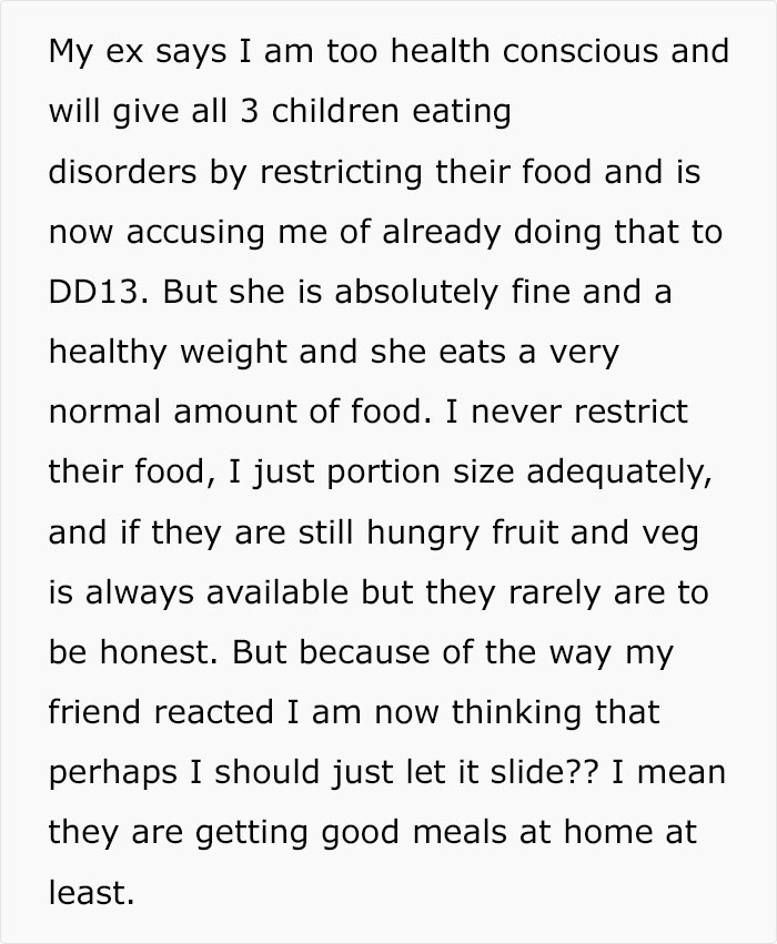 Mom Calls Out Ex-Husband For Giving Kids Unhealthy Meals Instead Of Cooking