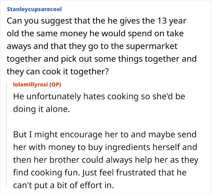Mom Calls Out Ex-Husband For Giving Kids Unhealthy Meals Instead Of Cooking