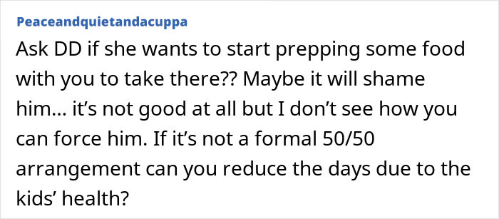 Mom Calls Out Ex-Husband For Giving Kids Unhealthy Meals Instead Of Cooking