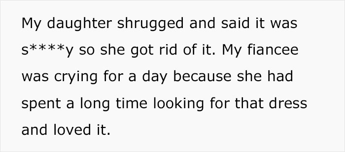 Bride Destroys Stepdaughter&rsquo;s &ldquo;Provocative&rdquo; Dress So She Can&rsquo;t Wear It, The Payback Makes Her Cry