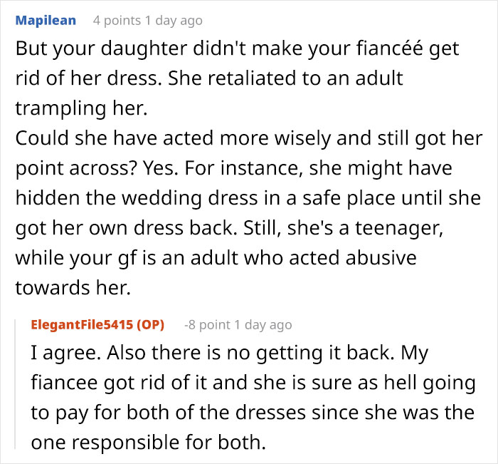 Bride Destroys Stepdaughter&rsquo;s &ldquo;Provocative&rdquo; Dress So She Can&rsquo;t Wear It, The Payback Makes Her Cry