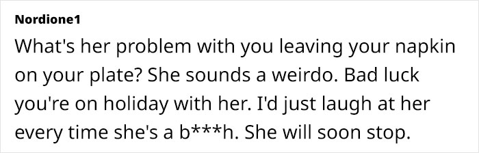 Friend Is Sick Of Woman&rsquo;s Constant Remarks About Her Clothes, Manners And Body, Finally Snaps