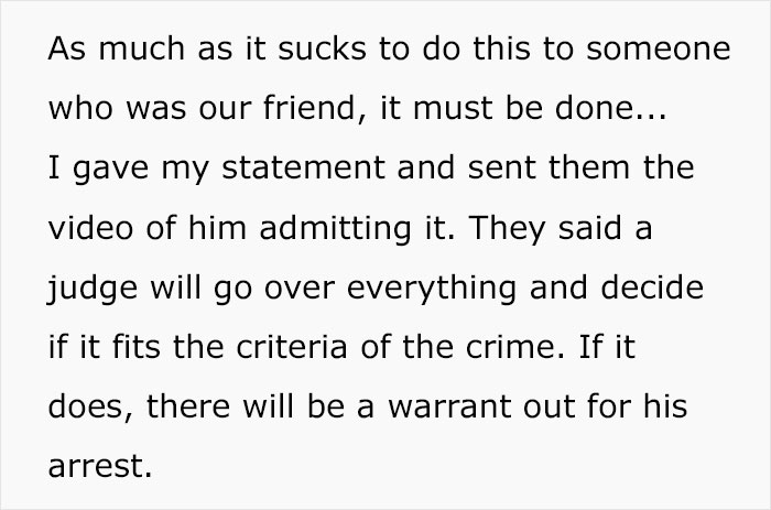 Woman Takes Action After Friend’s Creepy Behavior Leaves Her Shaken: “Went To The Police” Woman Takes Action After Friend’s Creepy Behavior Leaves Her Shaken: “Went To The Police”
