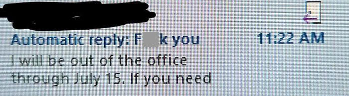 My Boss Takes His Vacation Very Seriously