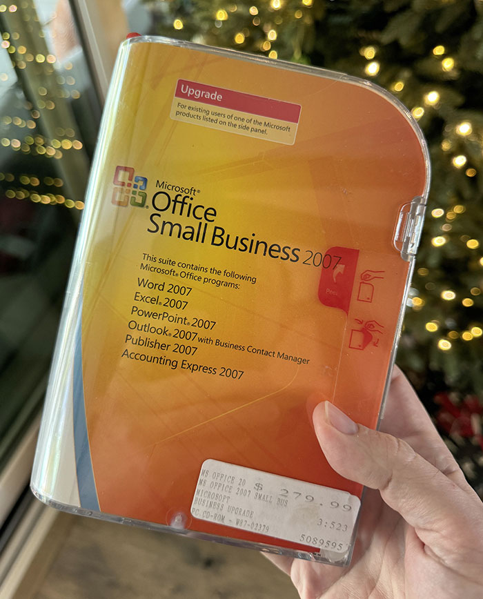 My Parents Just Handed Me This For Christmas