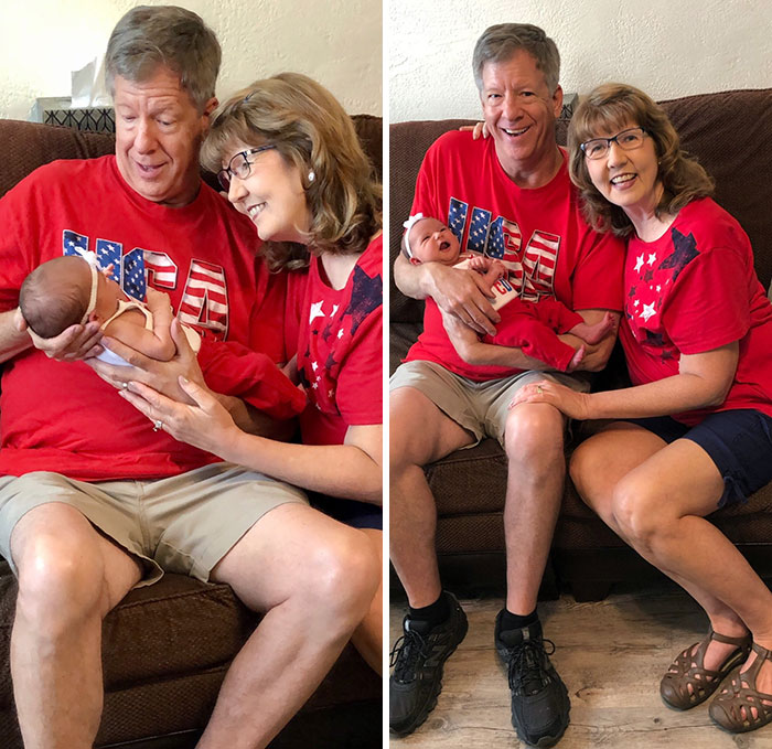 Meeting Their First And Only Grandchild. I Don't Think I’ve Ever Seen My Parents This Happy Before