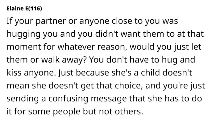 Granny Says 3YO Granddaughter Doesn&rsquo;t Know What She Wants, Insists On Kissing Her As She Says No 