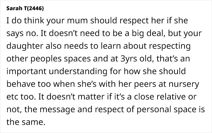 Granny Says 3YO Granddaughter Doesn&rsquo;t Know What She Wants, Insists On Kissing Her As She Says No 