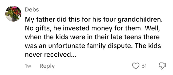 Grandma Refuses To Buy Small Gifts For Grandchildren, Puts It Into Bank Deposit For Them All