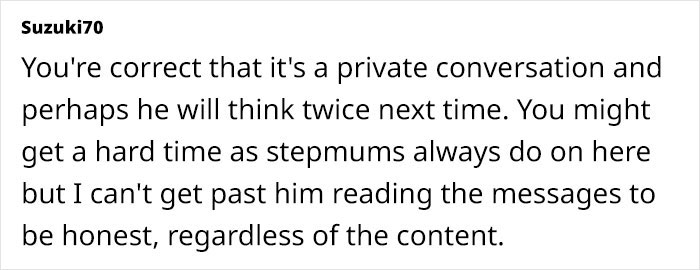Stepmom Vents To Friends About Raising Stepkids, Husband Sees Her Messages And Loses It Stepmom Vents To Friends About Raising Stepkids, Husband Sees Her Messages And Loses It