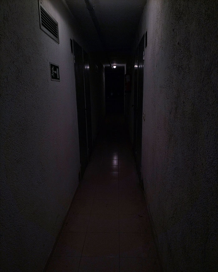 The Corridor At The Storage Rooms In My House