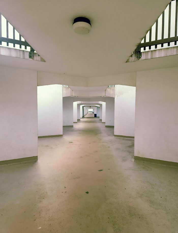 Hallway At A Resort I Am Staying At