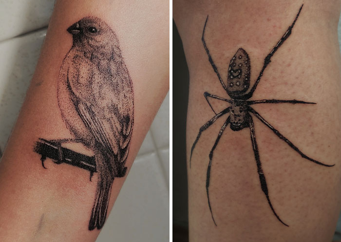 I Am A Handpoke Tattoo Artist, And Here Are 18 Of My Creations