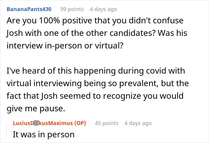 Man Confused When New Coworker Is Not The Same As The Person He Interviewed Man Confused When New Coworker Is Not The Same As The Person He Interviewed