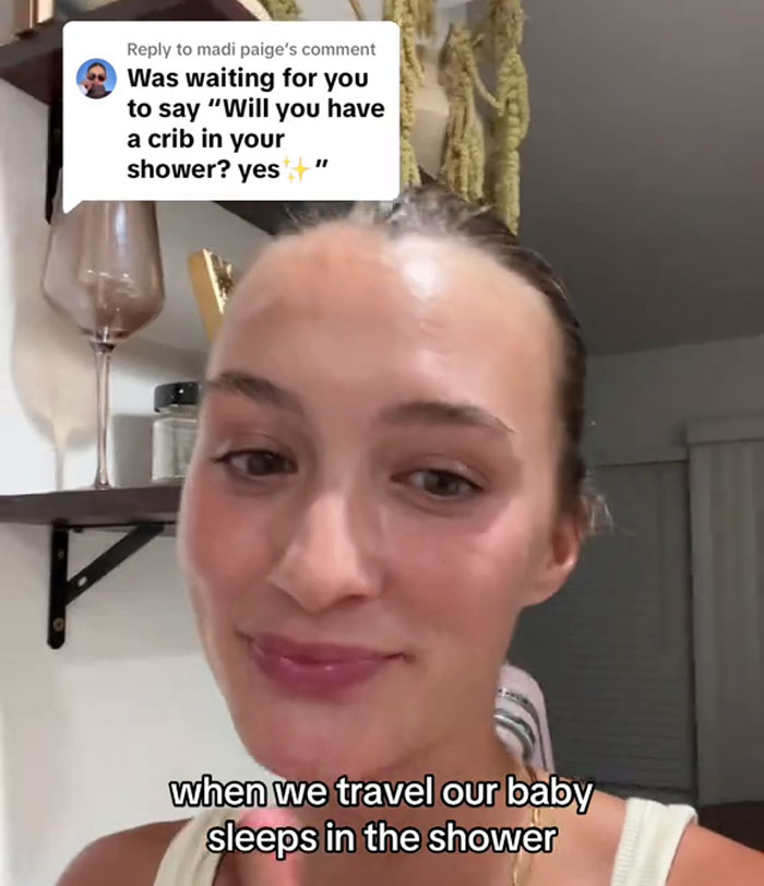 Netizens Put Mom On Blast After She Reveals She Puts Her Baby In Shower While Traveling Netizens Put Mom On Blast After She Reveals She Puts Her Baby In Shower While Traveling