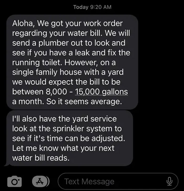 The Landlord Who Holds The Power Over The Sprinkler System