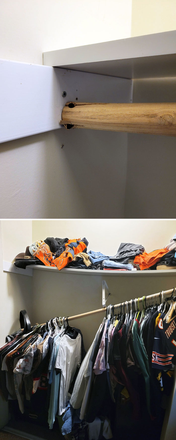 How The Landlord Fixed My Closet In The $1800-A-Month Apartment I Rent